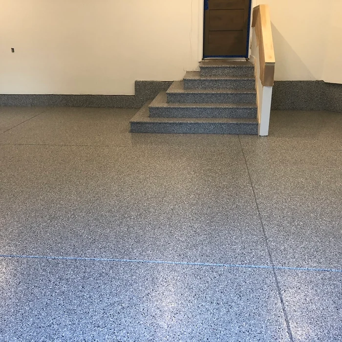 Completed coating project